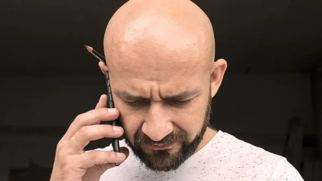 Bald People Get Lice