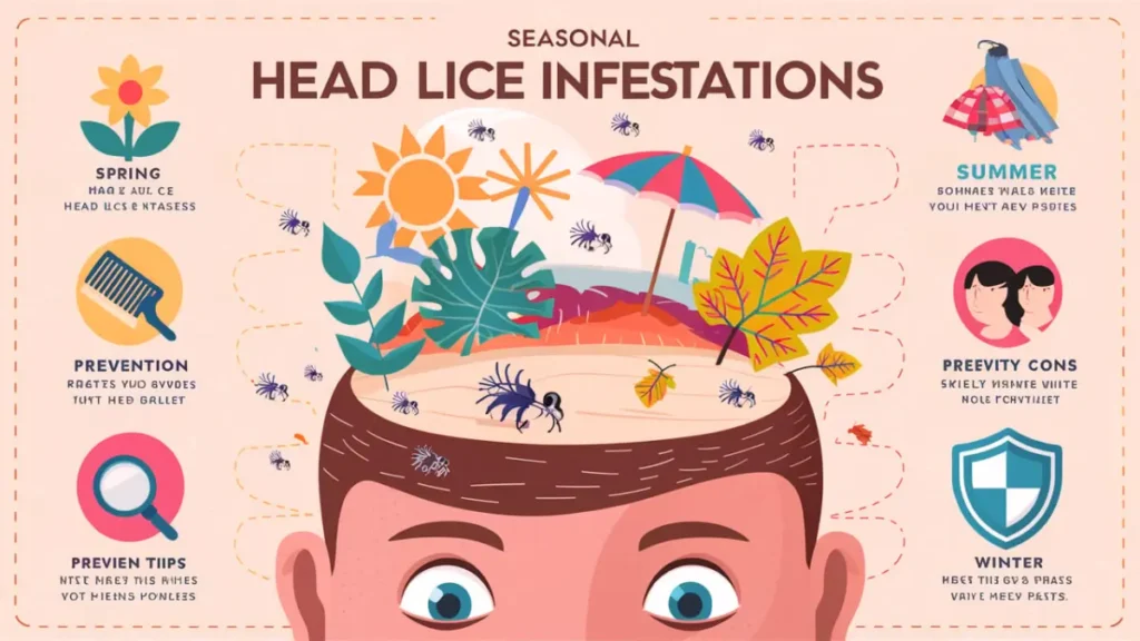 Are head lice seasonal