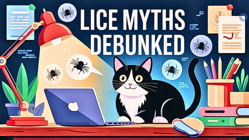 Can cats spread lice